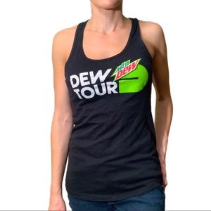 RARE Official 2021 Dew Tour tank top XS - Mountain Dew